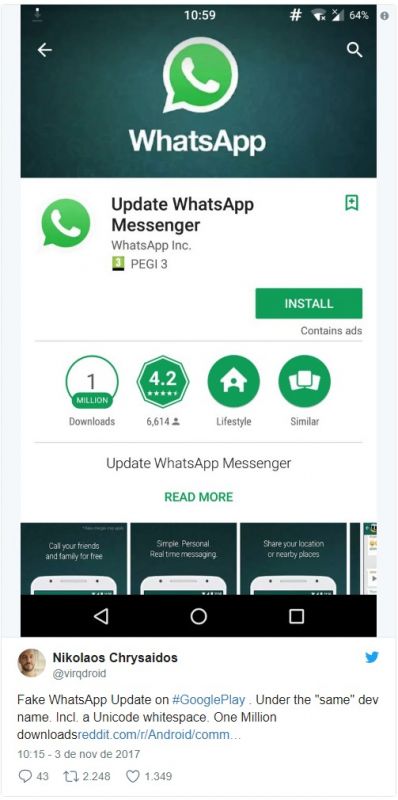 Update WhatsApp